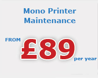 mono printer maintenance Stockport